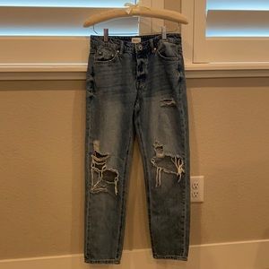 grey bandit boyfriend jeans